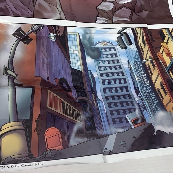 DC Comics SUPERMAN Busy Book 10 Figures Playmat - Picture 11 of 16